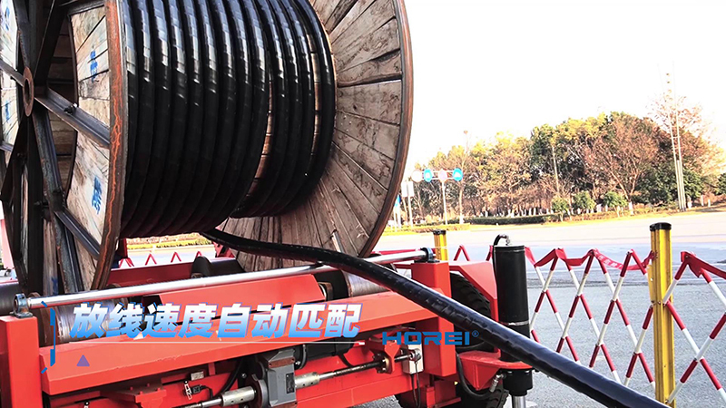 线缆自动收放线施工解决方案